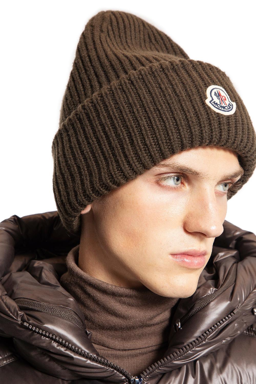 Antonioli MONCLER MAN BROWN HATS