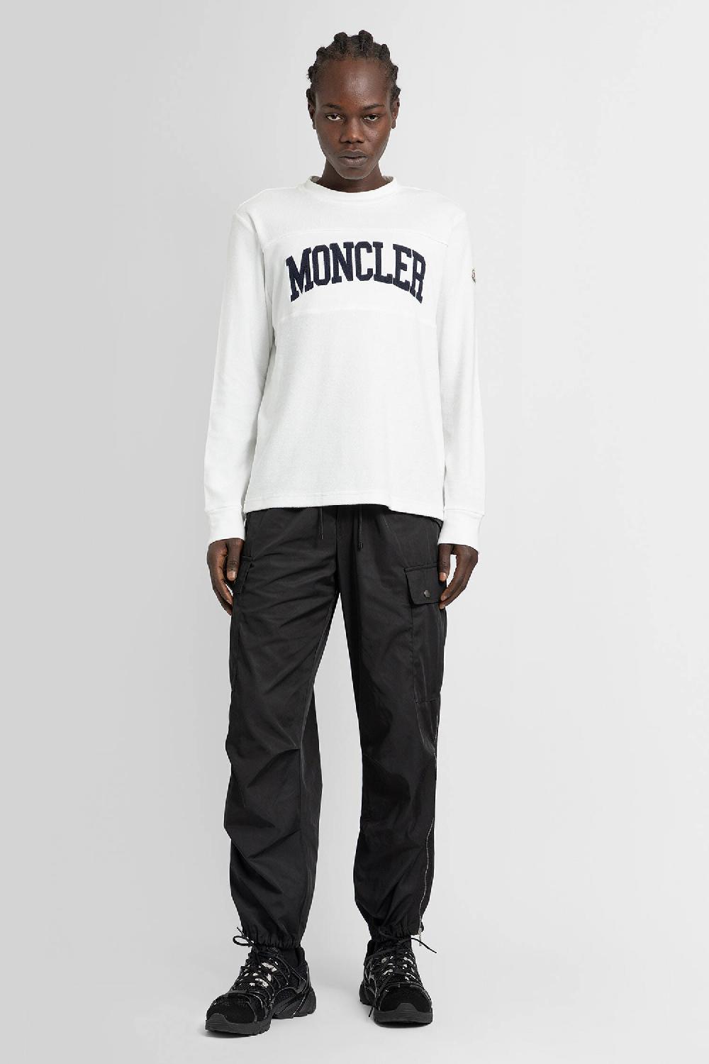 Antonioli MONCLER MAN WHITE T-SHIRTS & TANK TOPS