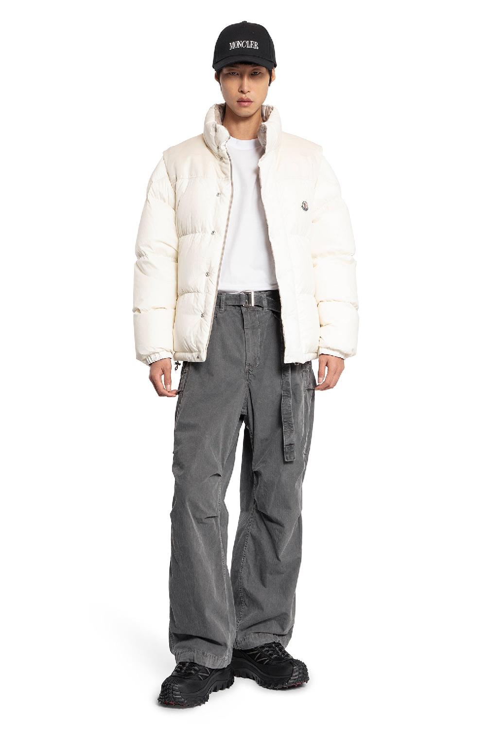 Antonioli MONCLER MAN WHITE T-SHIRTS & TANK TOPS