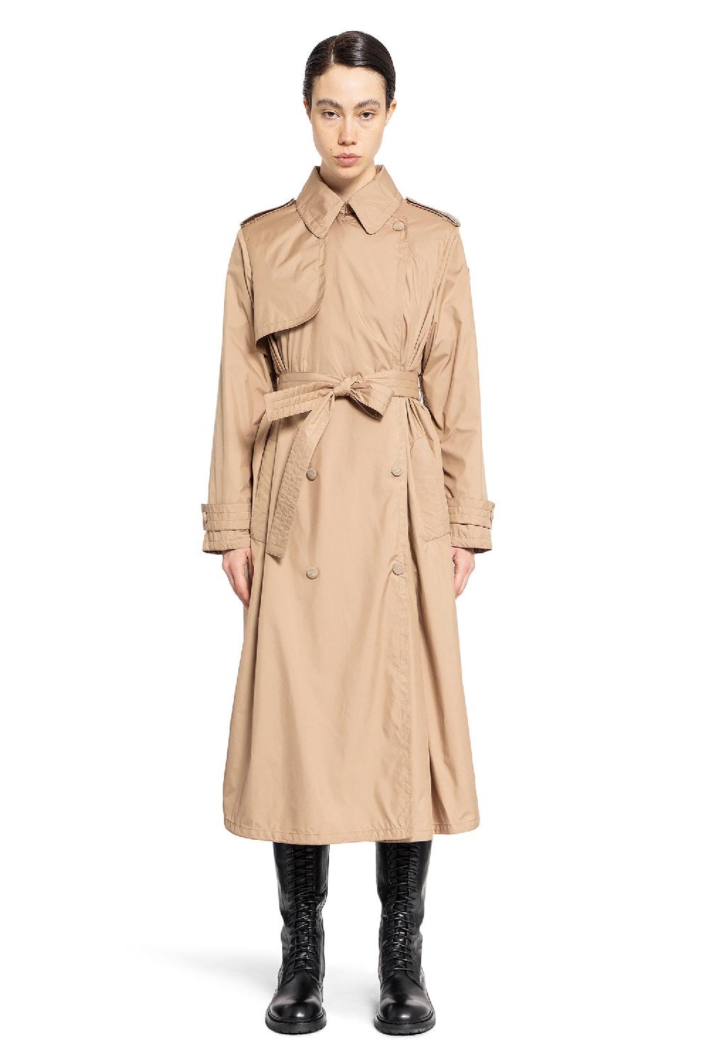 Antonioli MONCLER WOMAN BEIGE COATS