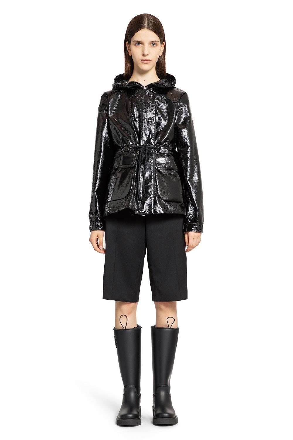 Antonioli MONCLER WOMAN BLACK JACKETS