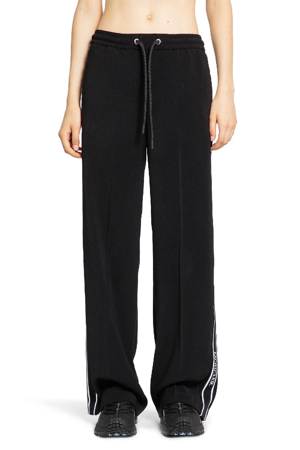 Antonioli MONCLER WOMAN BLACK TROUSERS