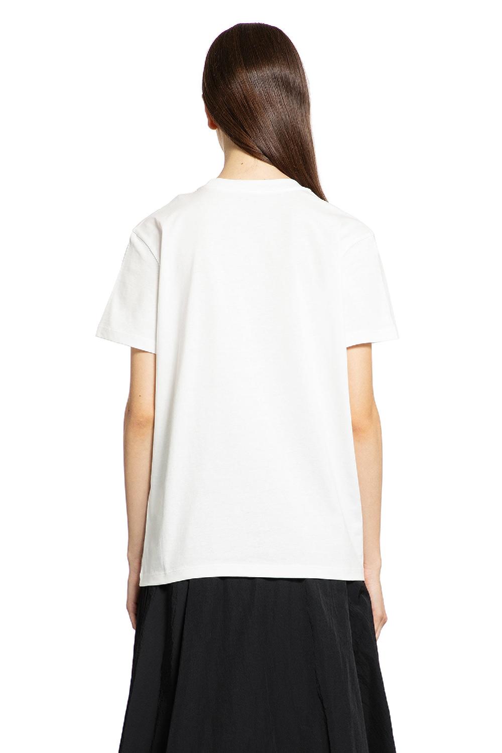 Antonioli MONCLER WOMAN WHITE T-SHIRTS & TANK TOPS