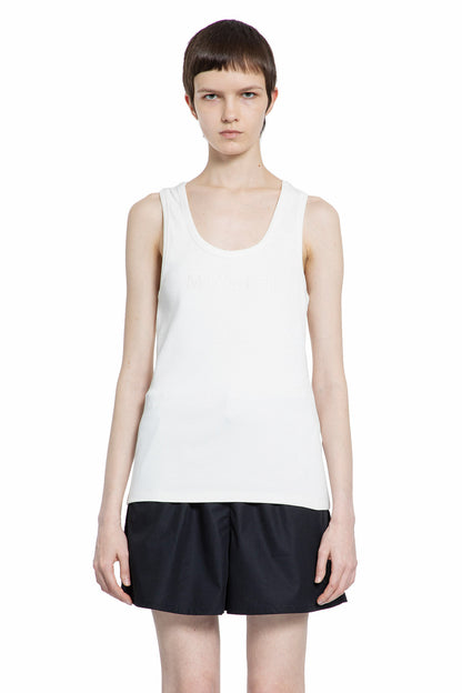 Antonioli MONCLER WOMAN WHITE T-SHIRTS & TANK TOPS