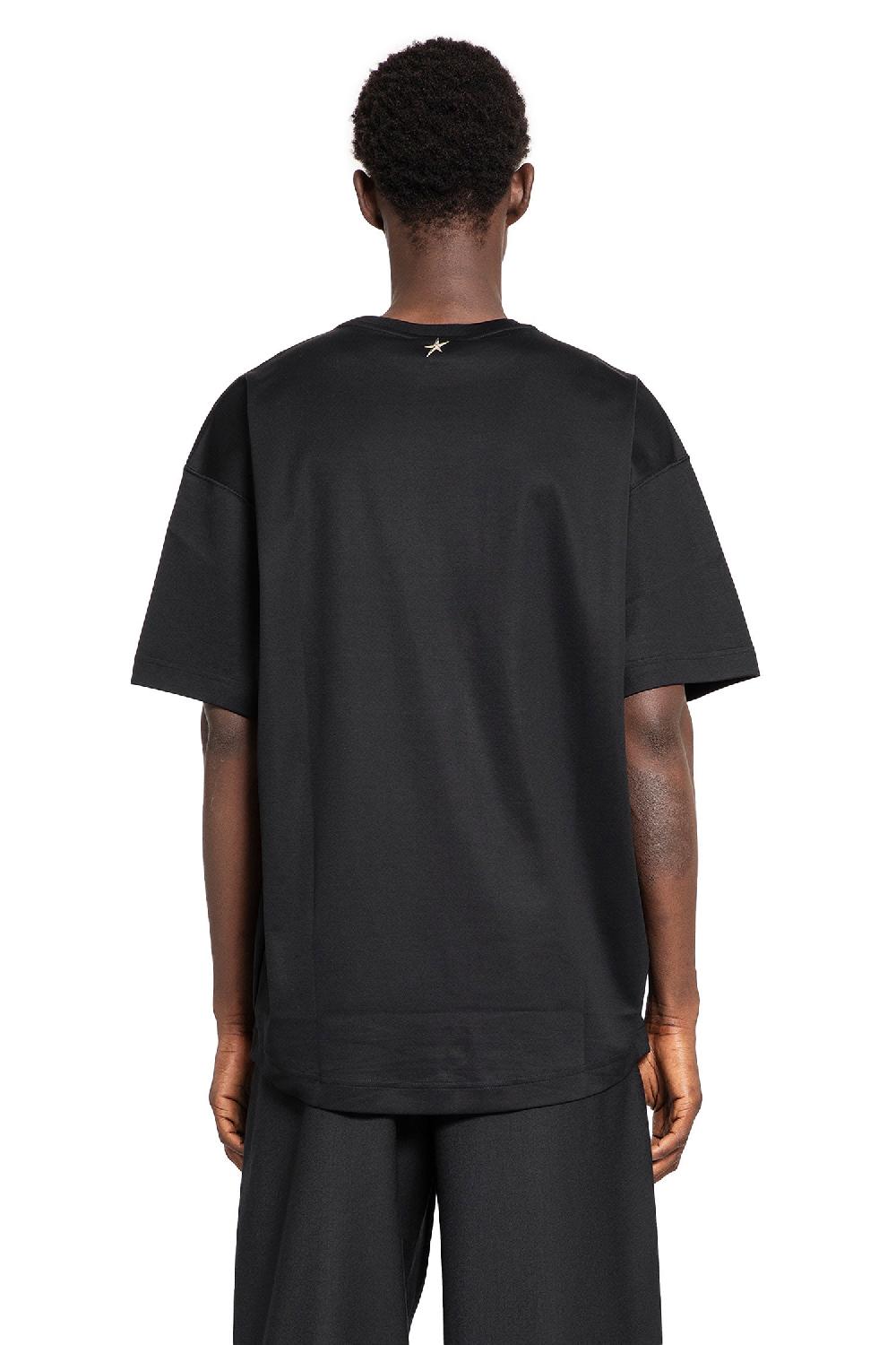 Antonioli MUGLER MAN BLACK T-SHIRTS & TANK TOPS
