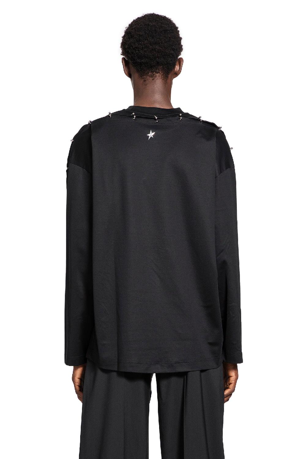 Antonioli MUGLER MAN BLACK T-SHIRTS & TANK TOPS