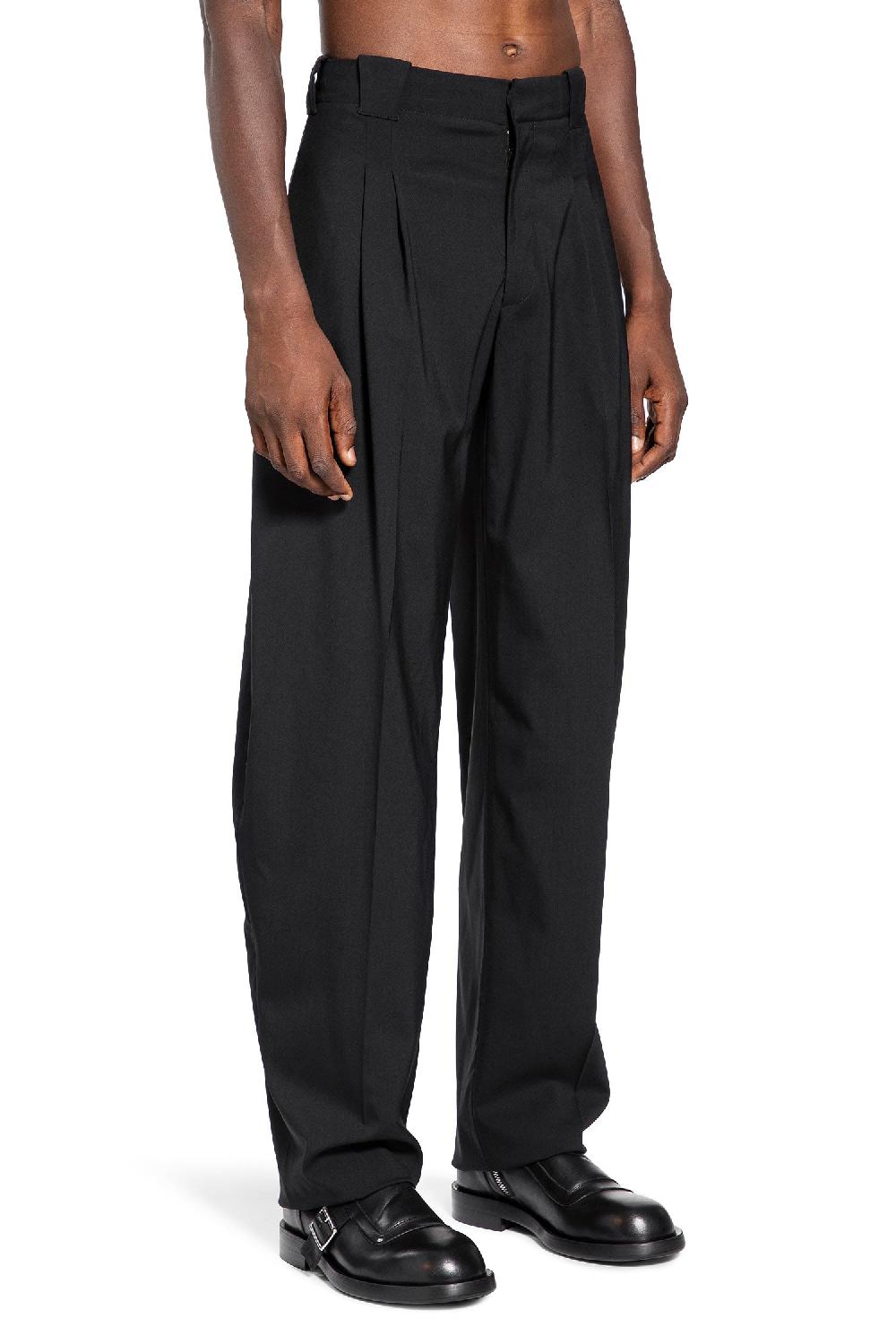 Antonioli MUGLER MAN BLACK TROUSERS