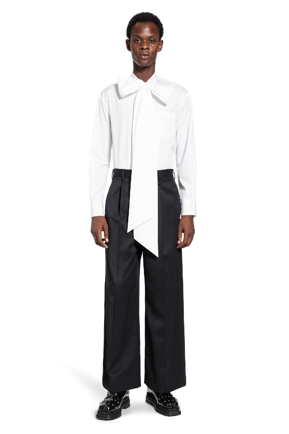 Antonioli MUGLER MAN BLACK TROUSERS
