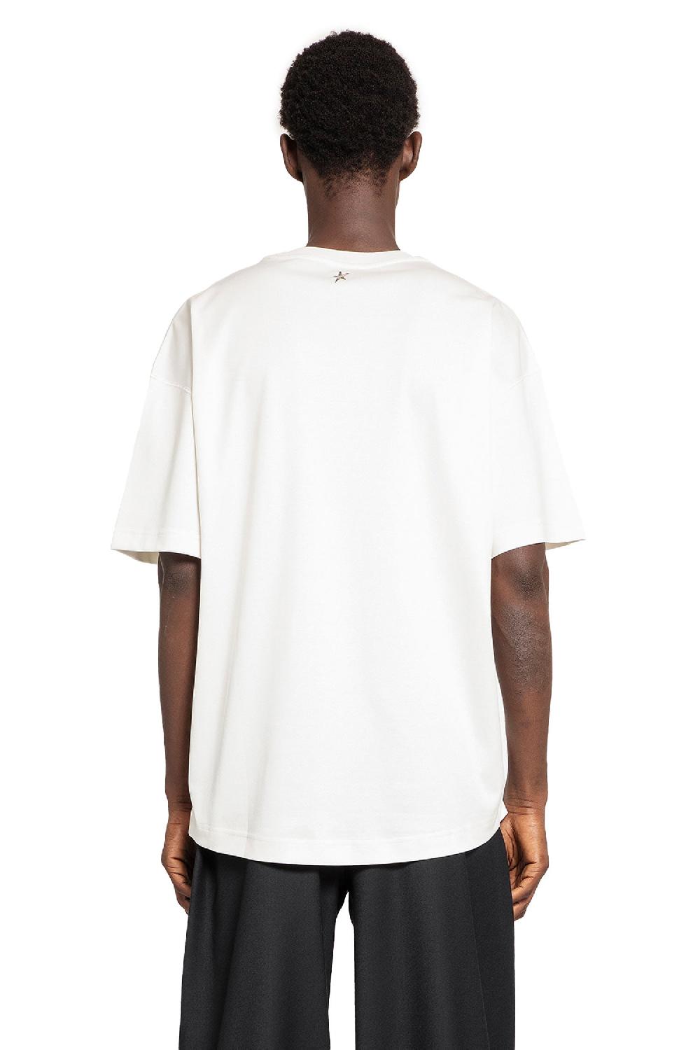 Antonioli MUGLER MAN WHITE T-SHIRTS & TANK TOPS
