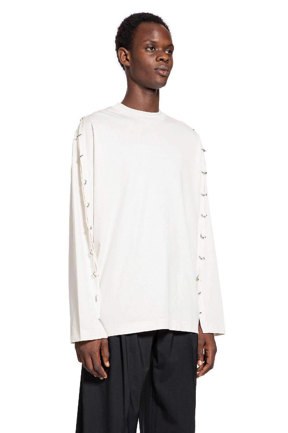Antonioli MUGLER MAN WHITE T-SHIRTS & TANK TOPS