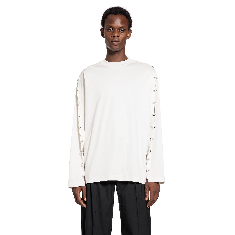 Antonioli MUGLER MAN WHITE T-SHIRTS & TANK TOPS