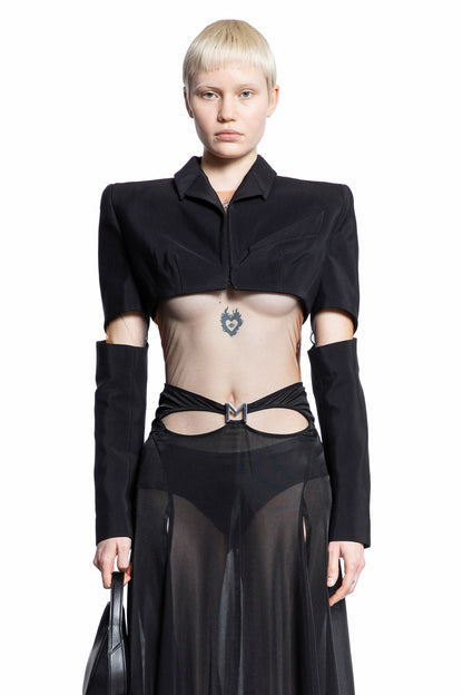 Antonioli MUGLER WOMAN BLACK BLAZERS