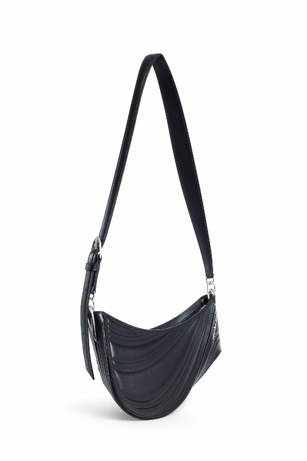 Antonioli MUGLER WOMAN BLACK CROSSBODY BAGS