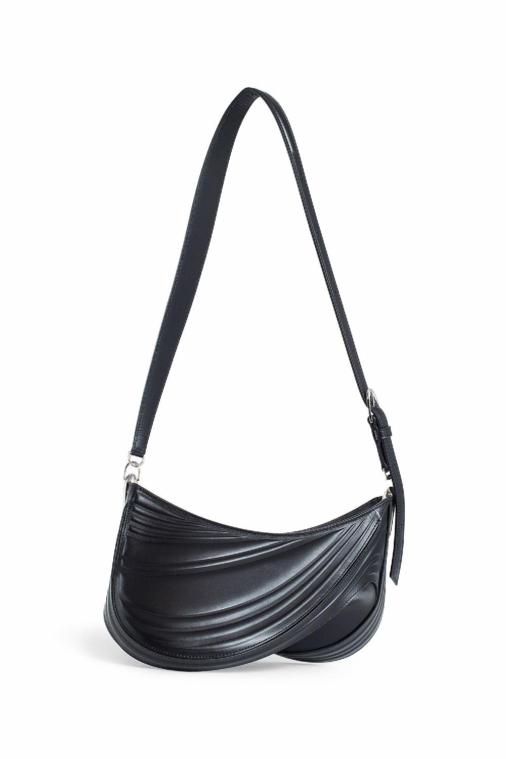 Antonioli MUGLER WOMAN BLACK CROSSBODY BAGS