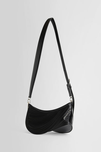 Antonioli MUGLER WOMAN BLACK CROSSBODY BAGS
