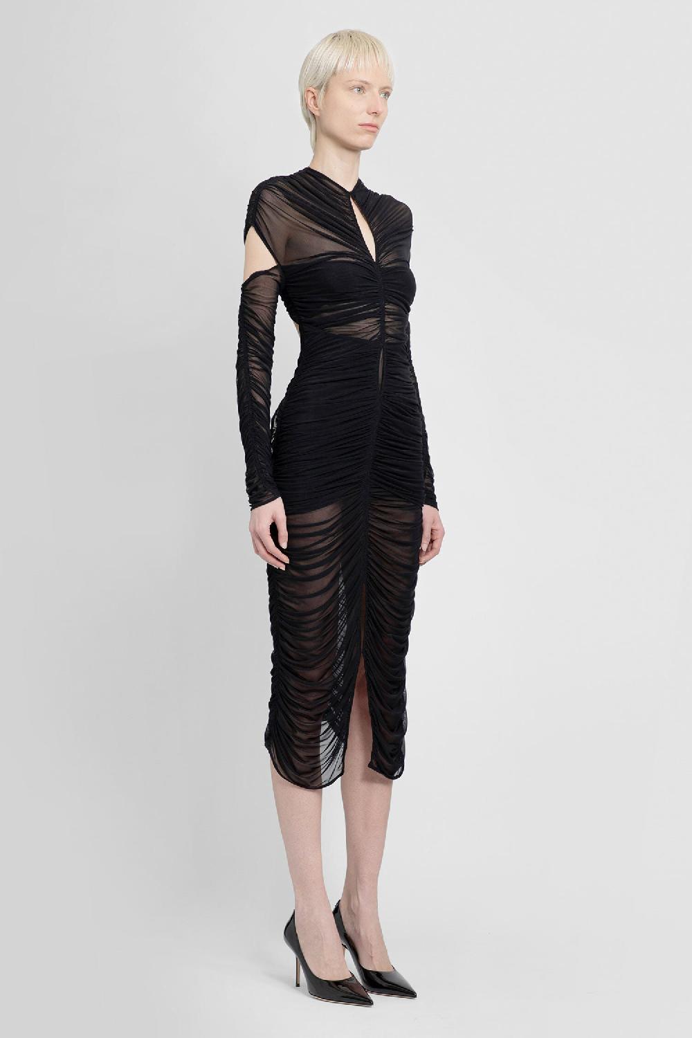Antonioli MUGLER WOMAN BLACK DRESSES