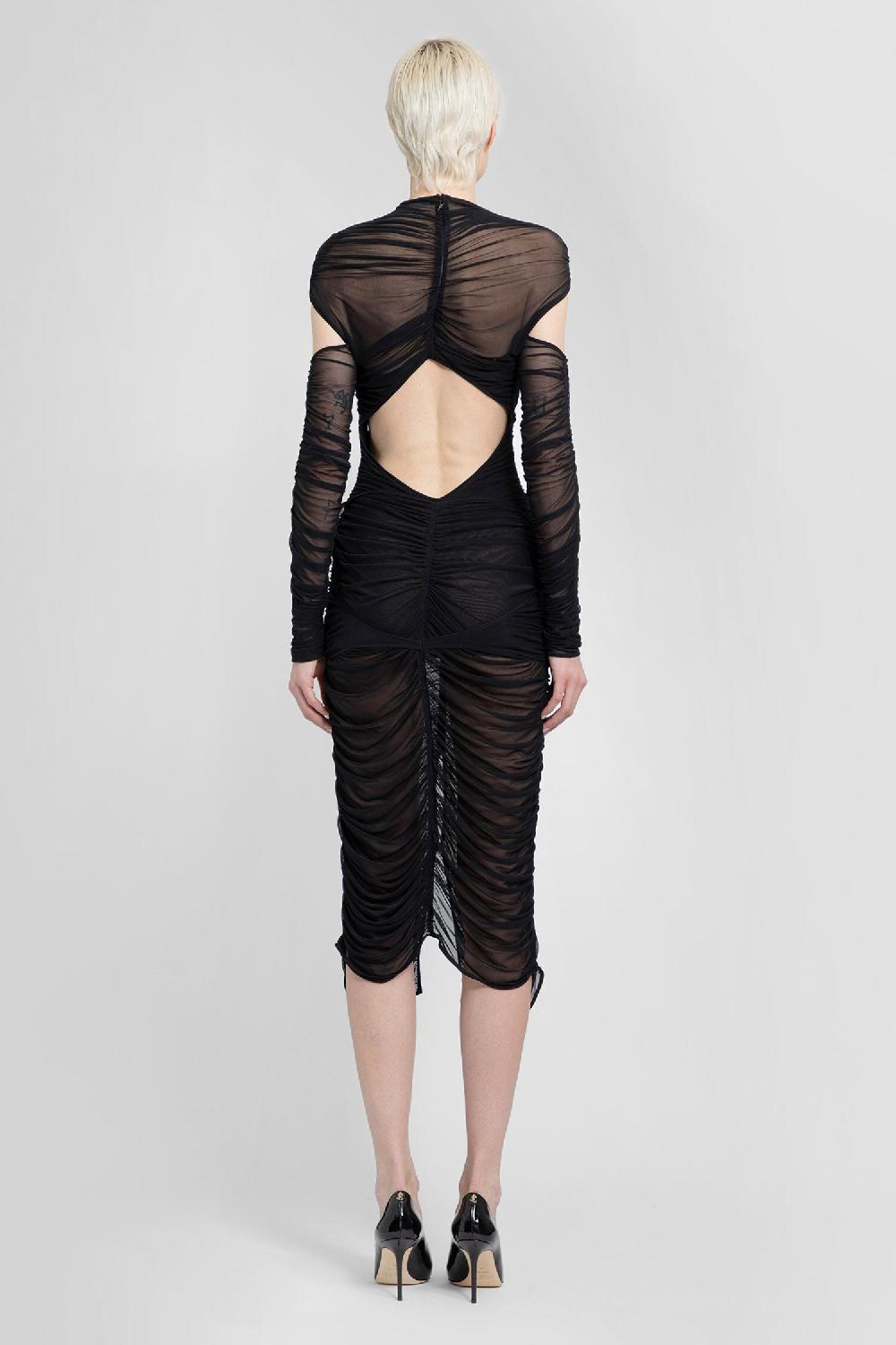 Antonioli MUGLER WOMAN BLACK DRESSES