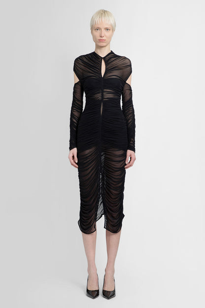 Antonioli MUGLER WOMAN BLACK DRESSES