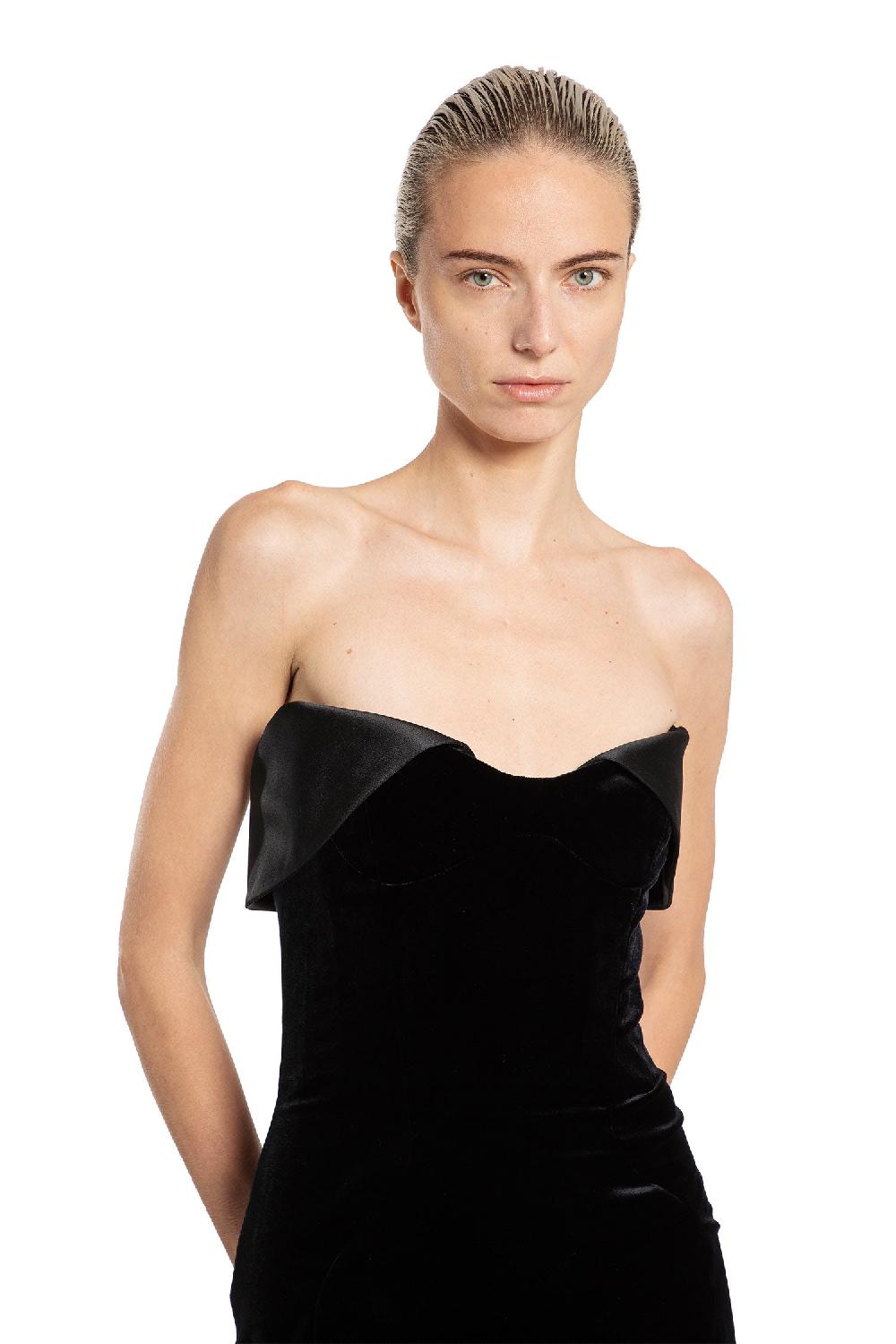 Antonioli MUGLER WOMAN BLACK DRESSES