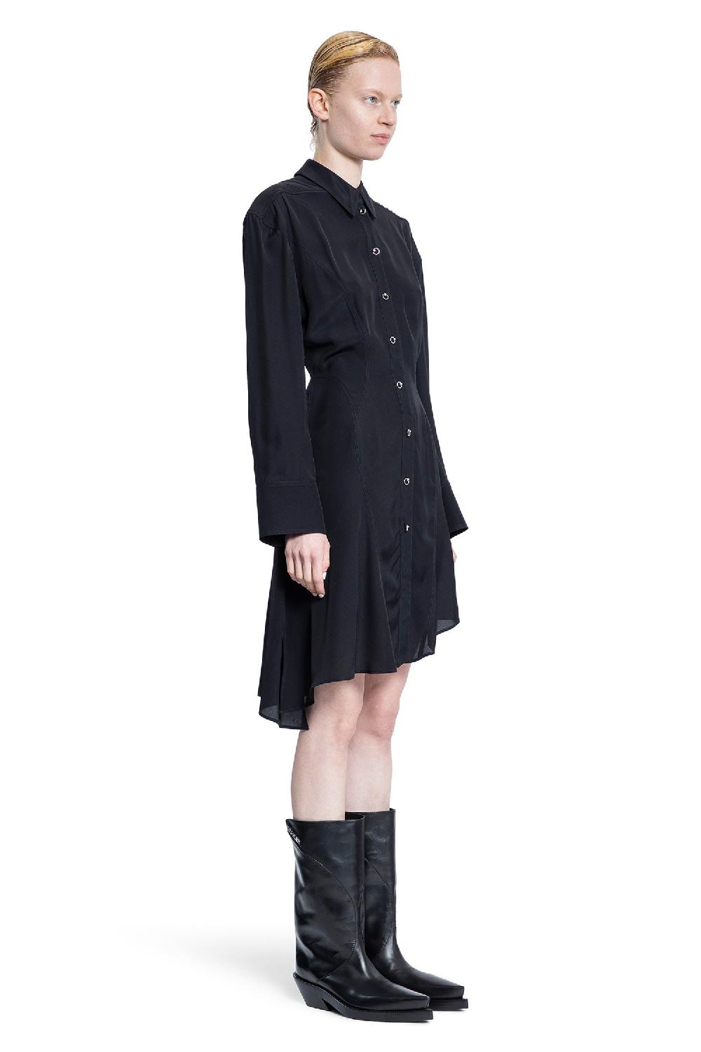 Antonioli MUGLER WOMAN BLACK DRESSES