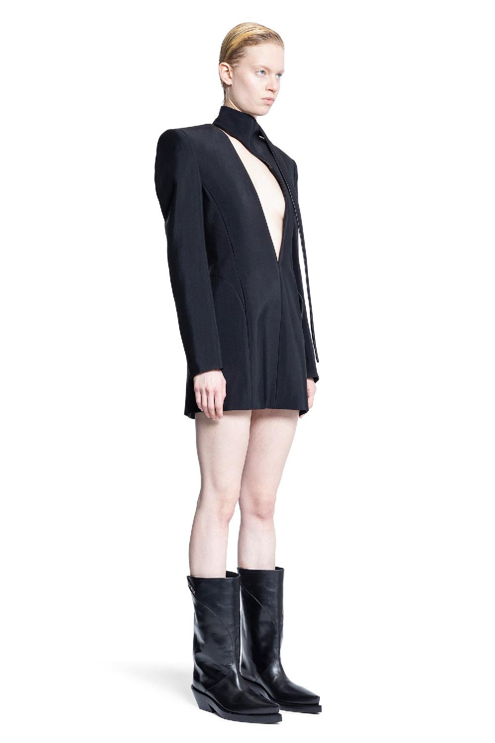 Antonioli MUGLER WOMAN BLACK DRESSES