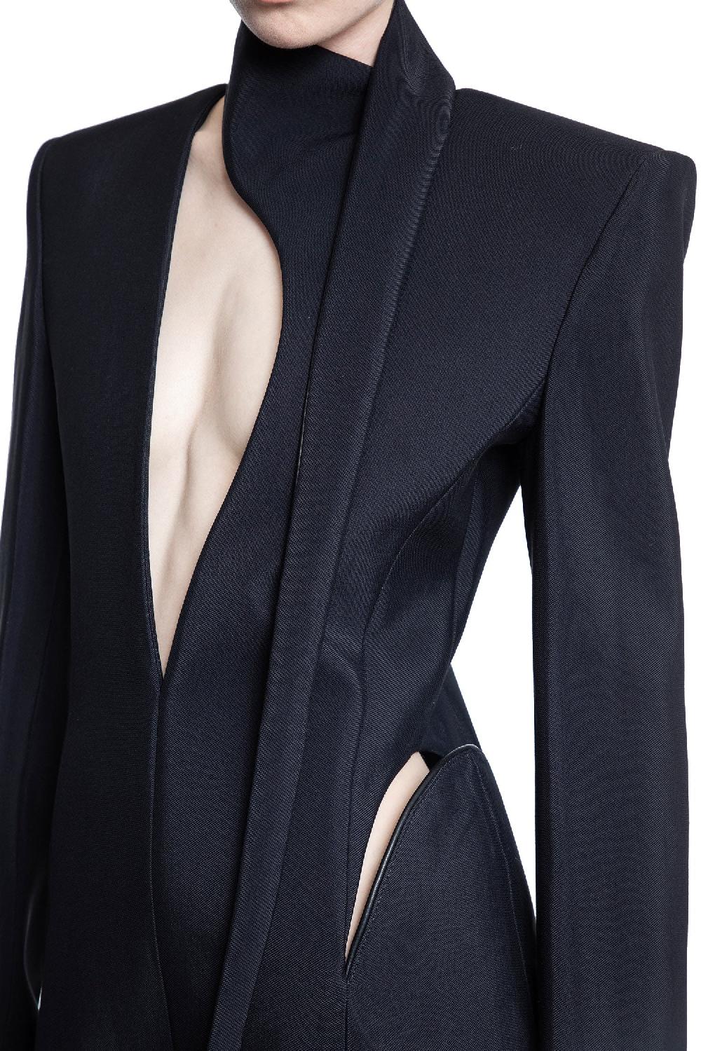Antonioli MUGLER WOMAN BLACK DRESSES