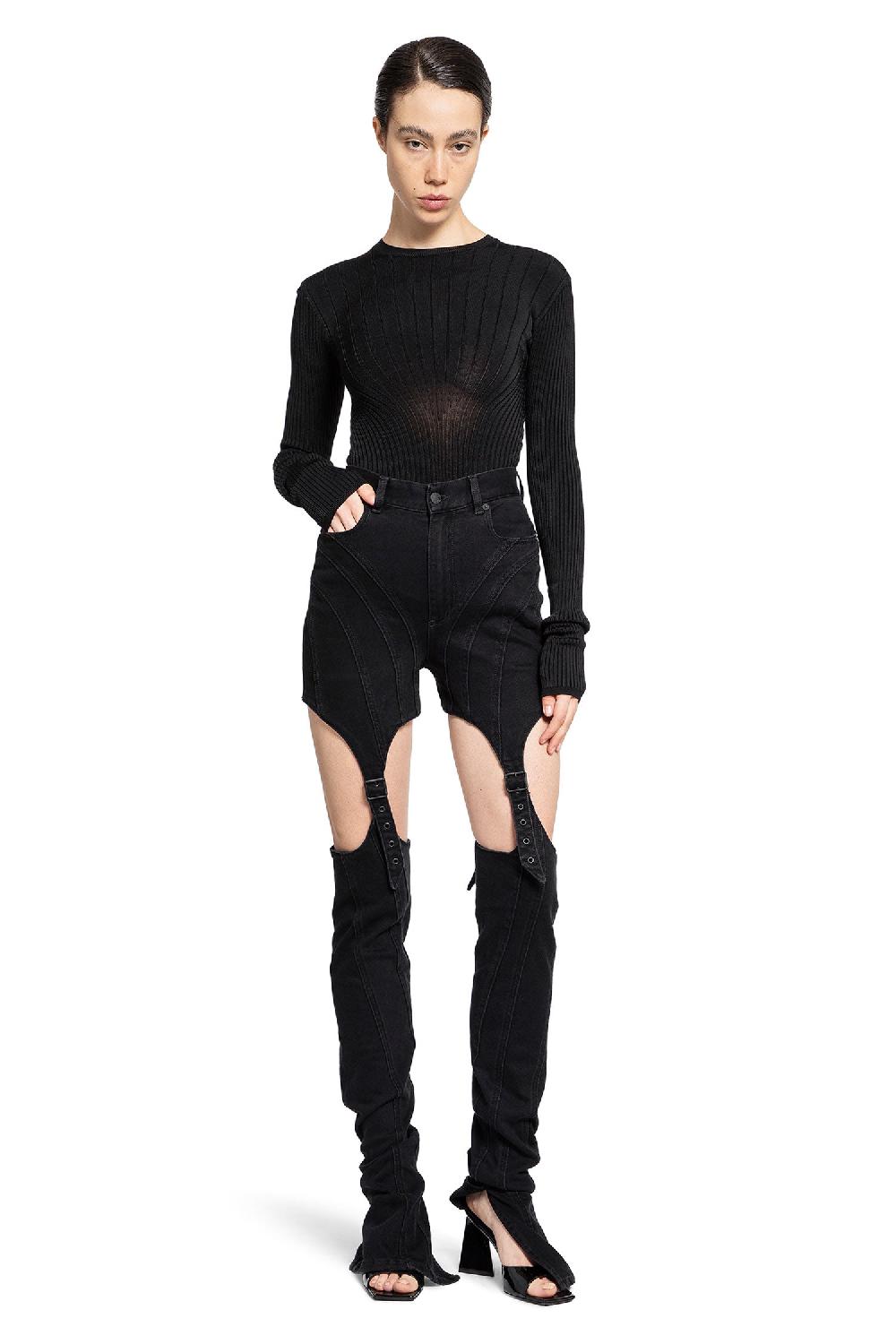 Antonioli MUGLER WOMAN BLACK JEANS
