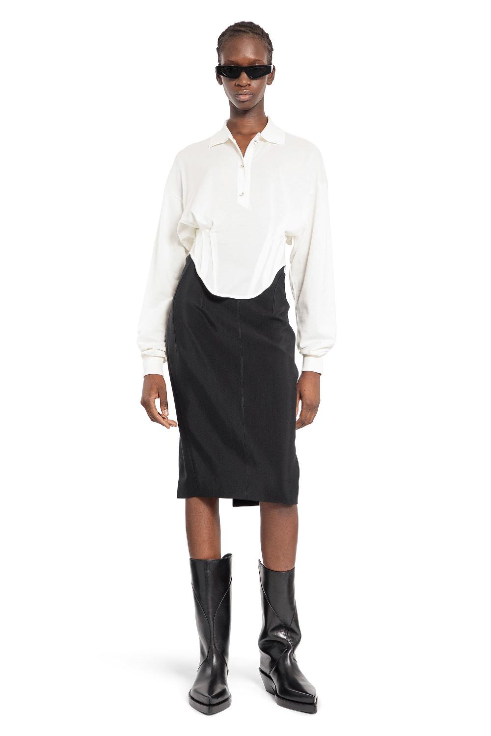 Antonioli MUGLER WOMAN BLACK SKIRTS