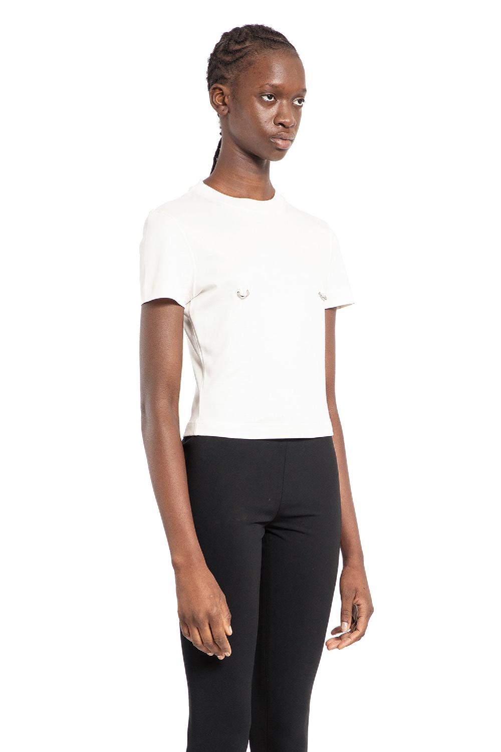 Antonioli MUGLER WOMAN BLACK T-SHIRTS & TANK TOPS