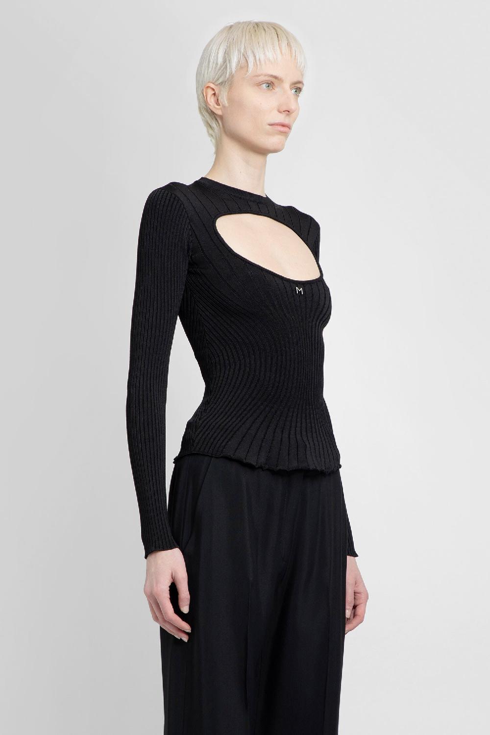 Antonioli MUGLER WOMAN BLACK TOPS