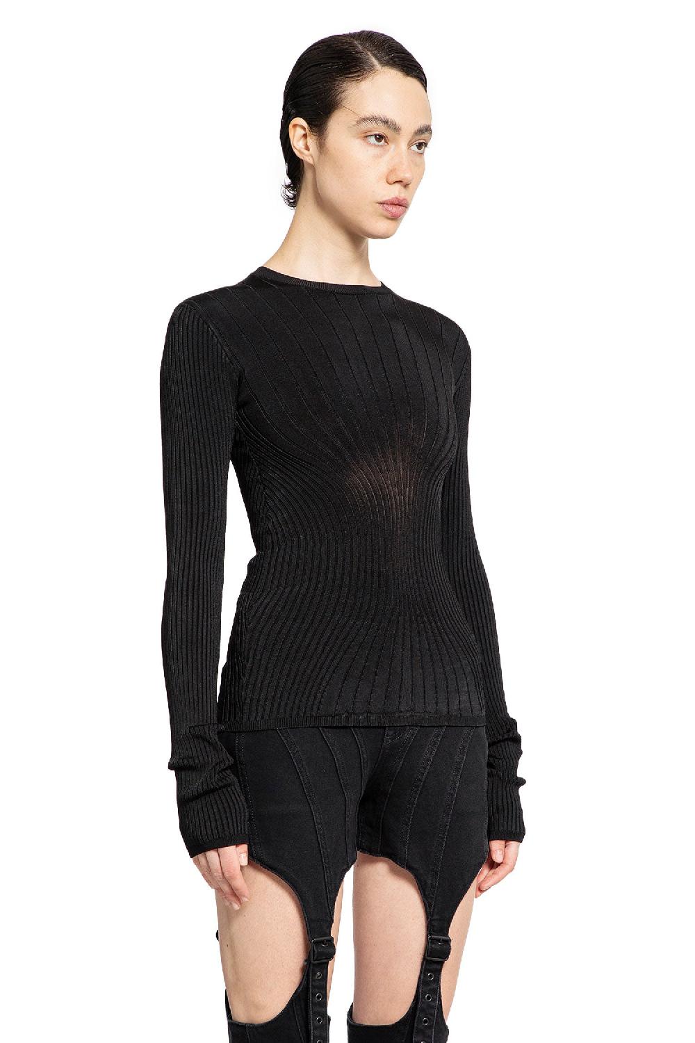 Antonioli MUGLER WOMAN BLACK TOPS