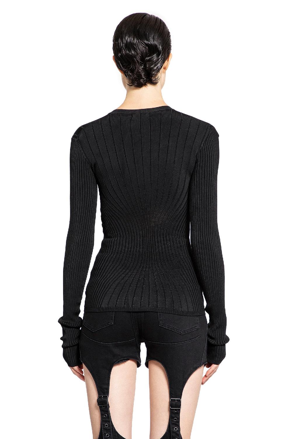 Antonioli MUGLER WOMAN BLACK TOPS