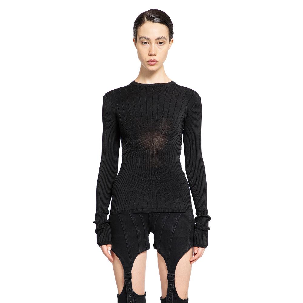 Antonioli MUGLER WOMAN BLACK TOPS
