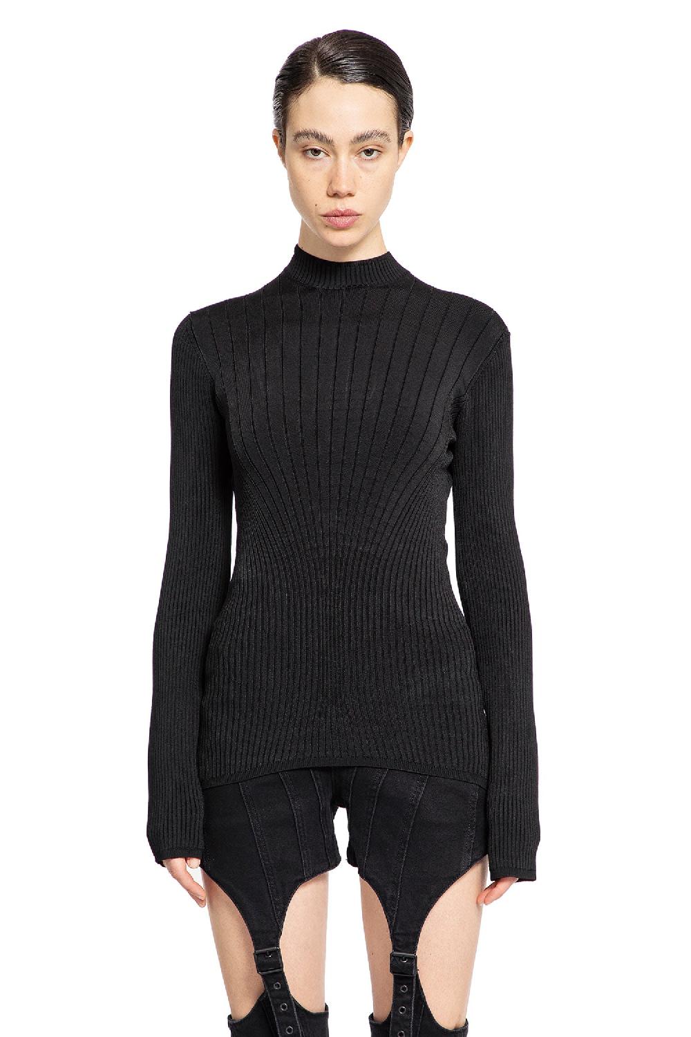 Antonioli MUGLER WOMAN BLACK TOPS