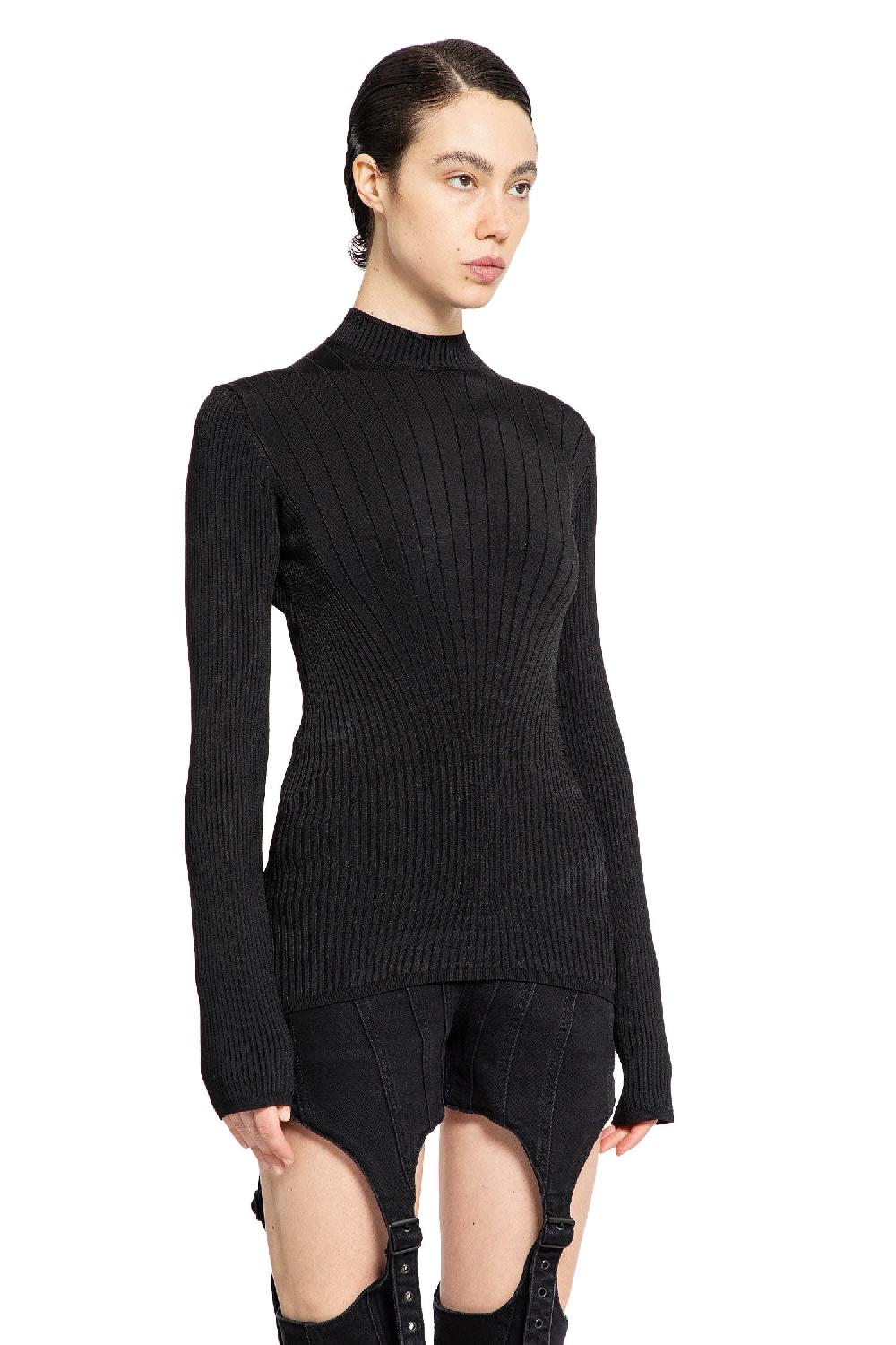 Antonioli MUGLER WOMAN BLACK TOPS