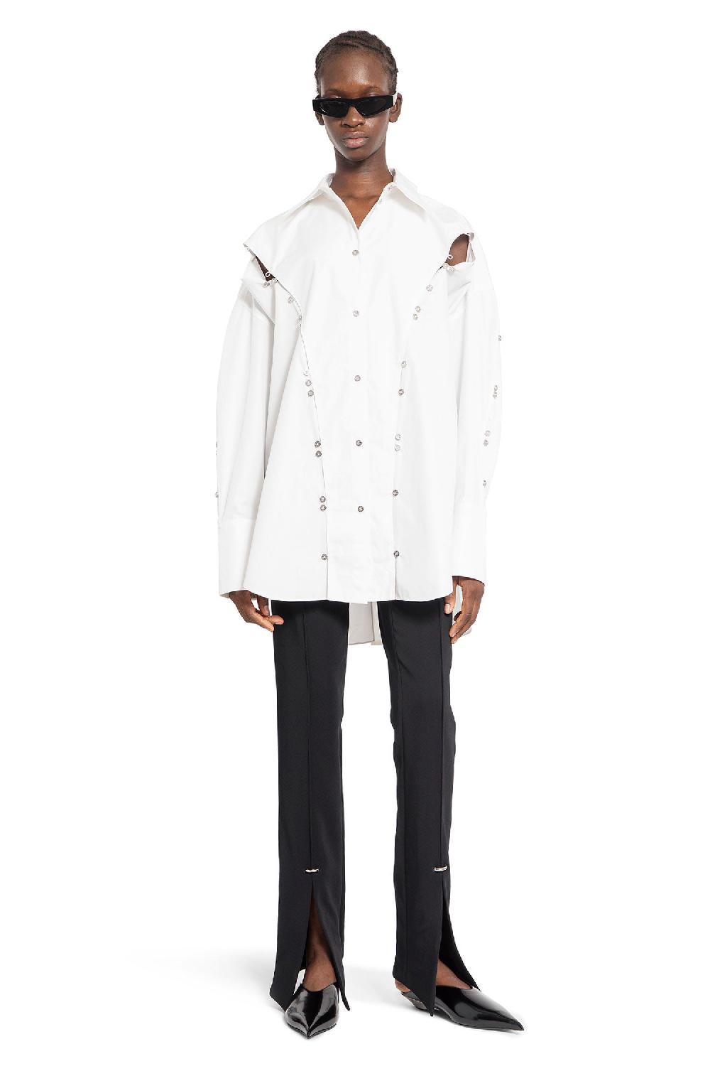Antonioli MUGLER WOMAN BLACK TROUSERS