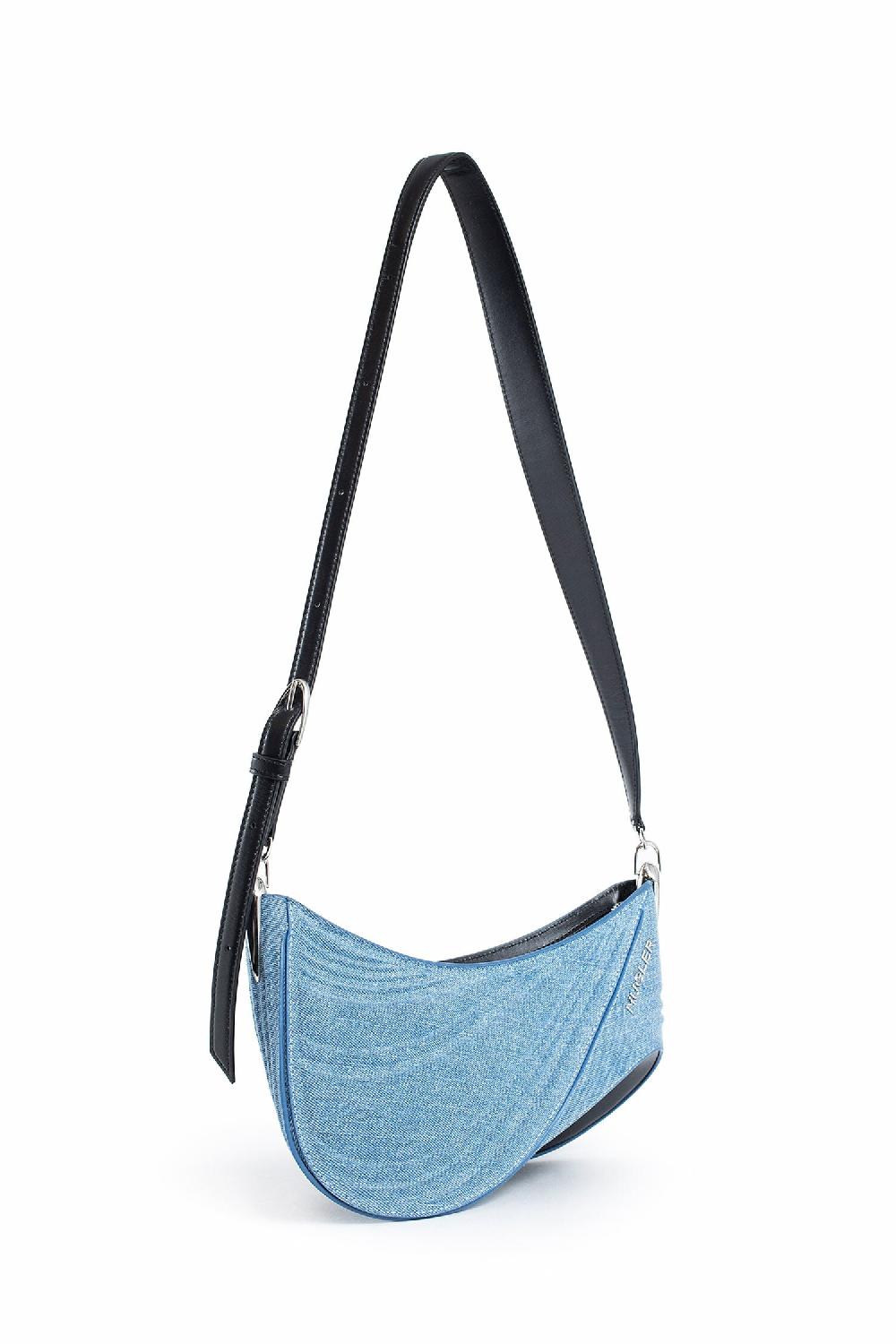 Antonioli MUGLER WOMAN BLUE CROSSBODY BAGS