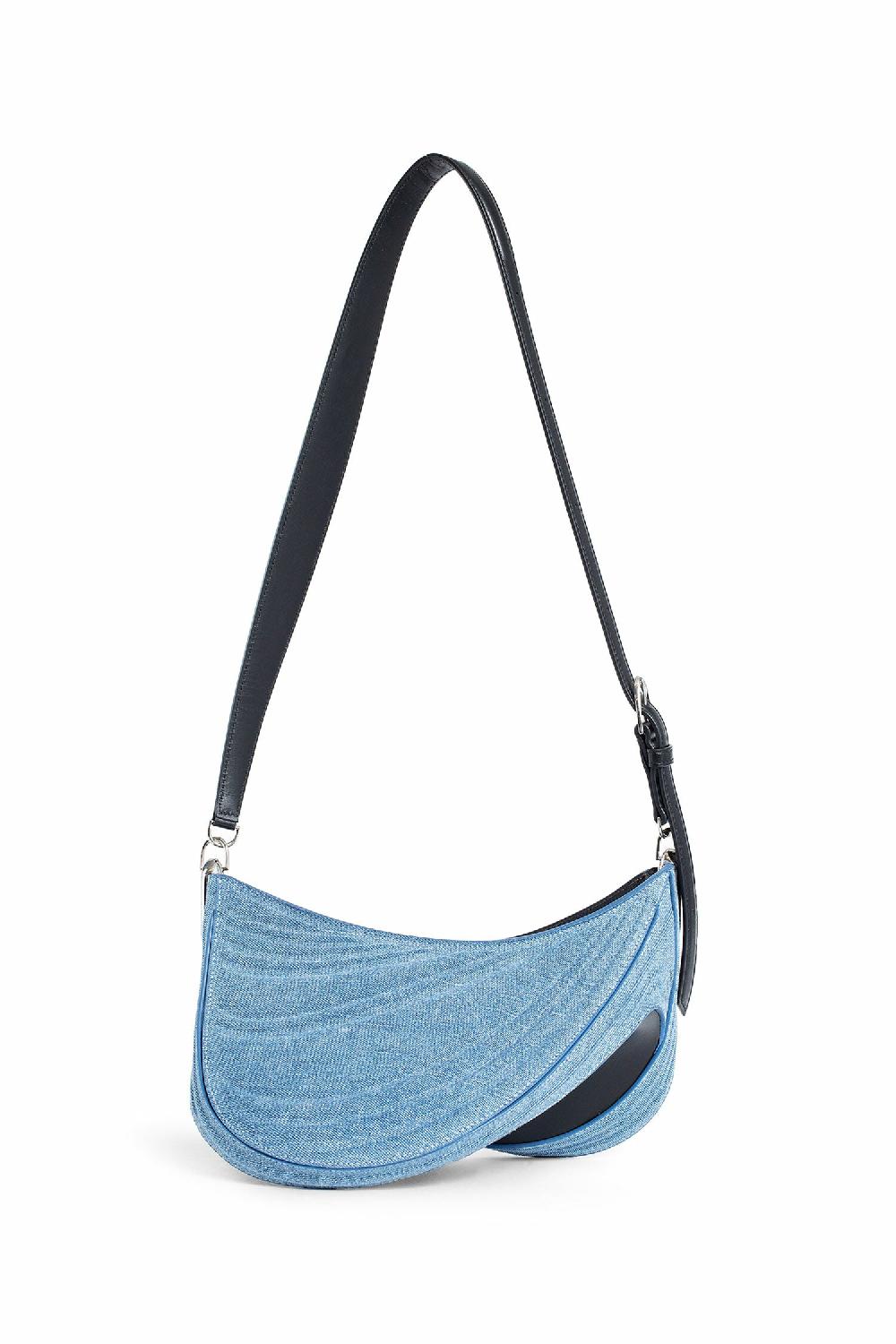 Antonioli MUGLER WOMAN BLUE CROSSBODY BAGS