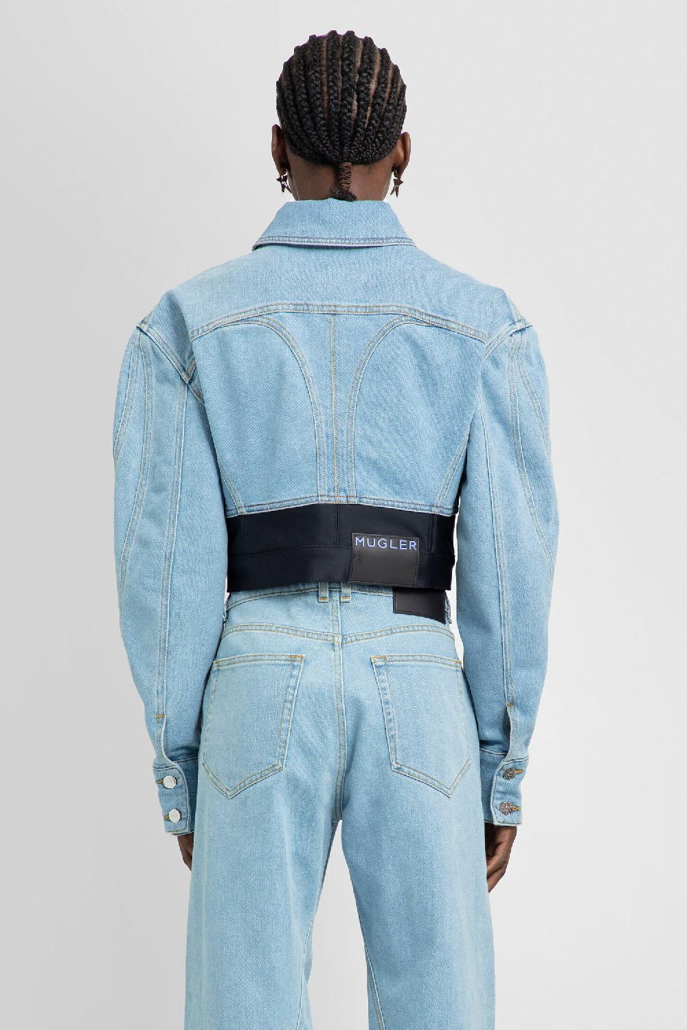 Antonioli MUGLER WOMAN BLUE JACKETS