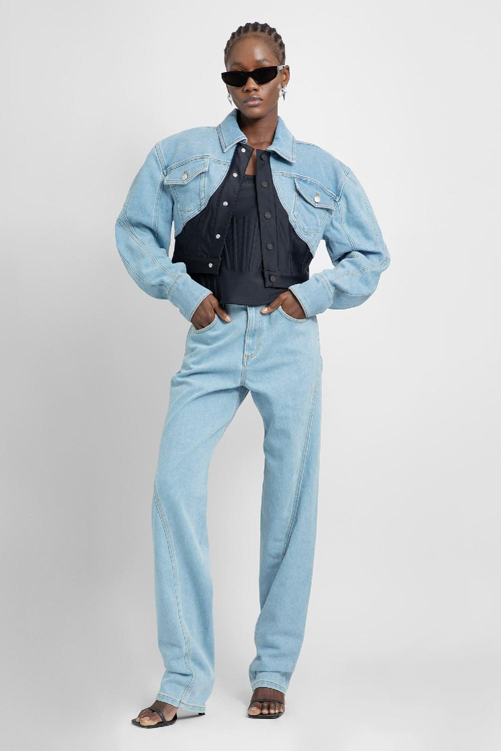 Antonioli MUGLER WOMAN BLUE JACKETS