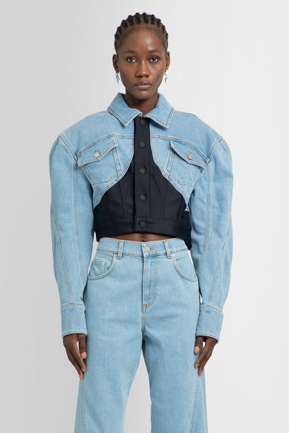 Antonioli MUGLER WOMAN BLUE JACKETS