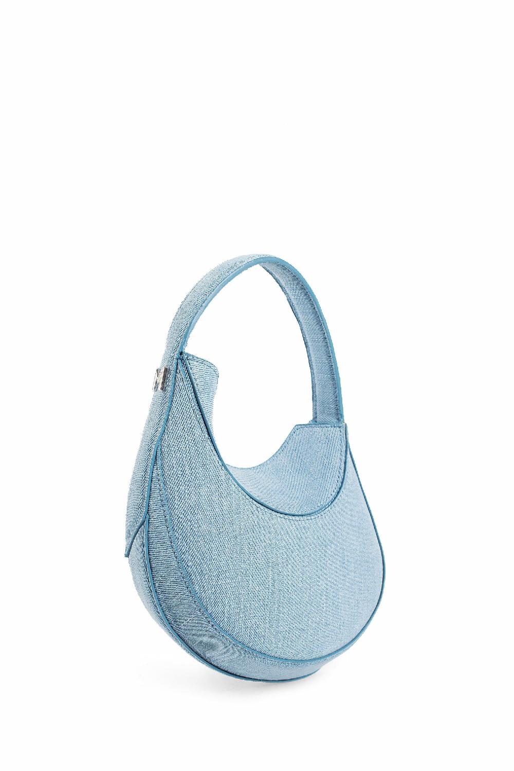 Antonioli MUGLER WOMAN BLUE SHOULDER BAGS