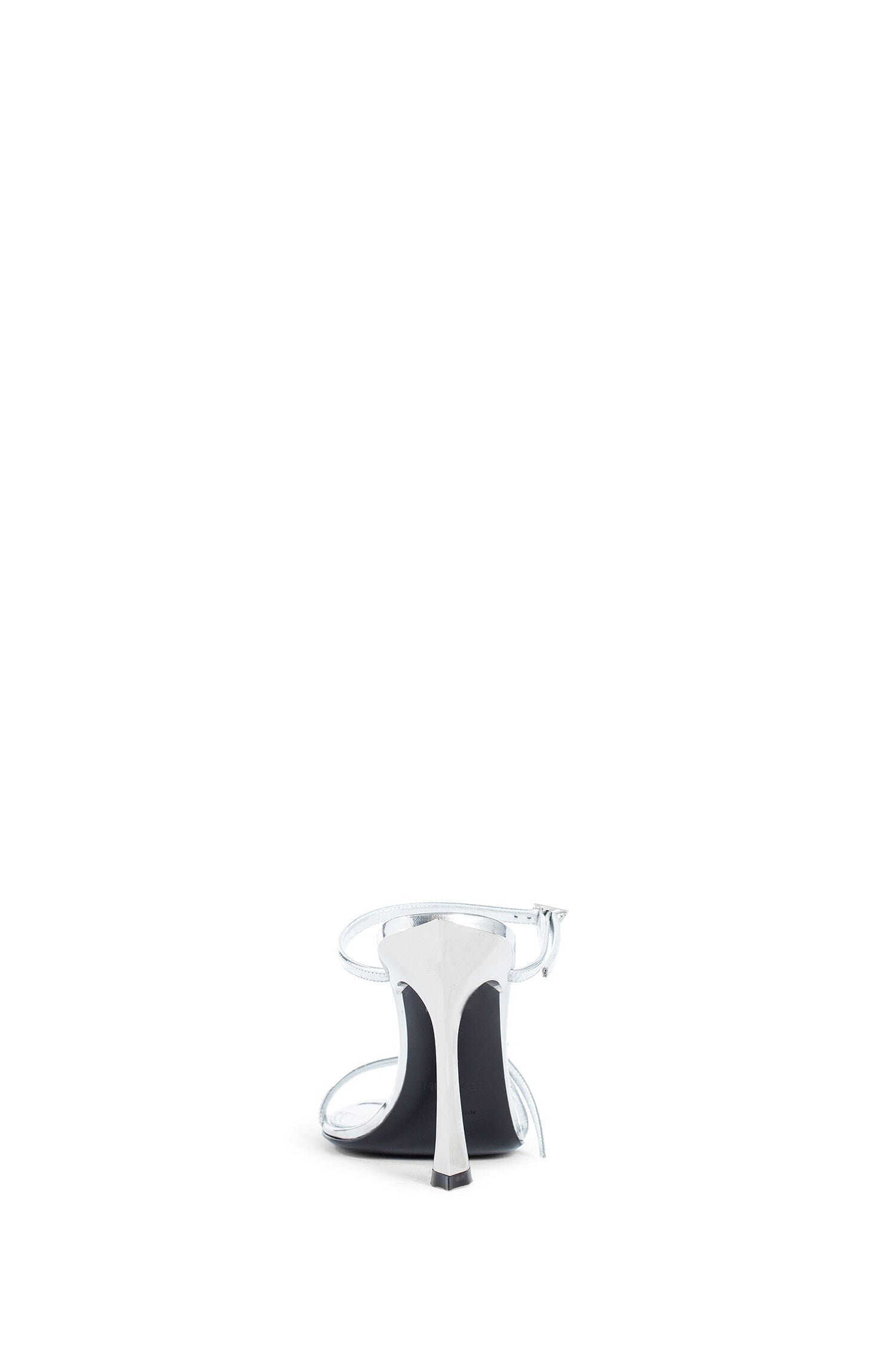 Antonioli MUGLER WOMAN SILVER MULES