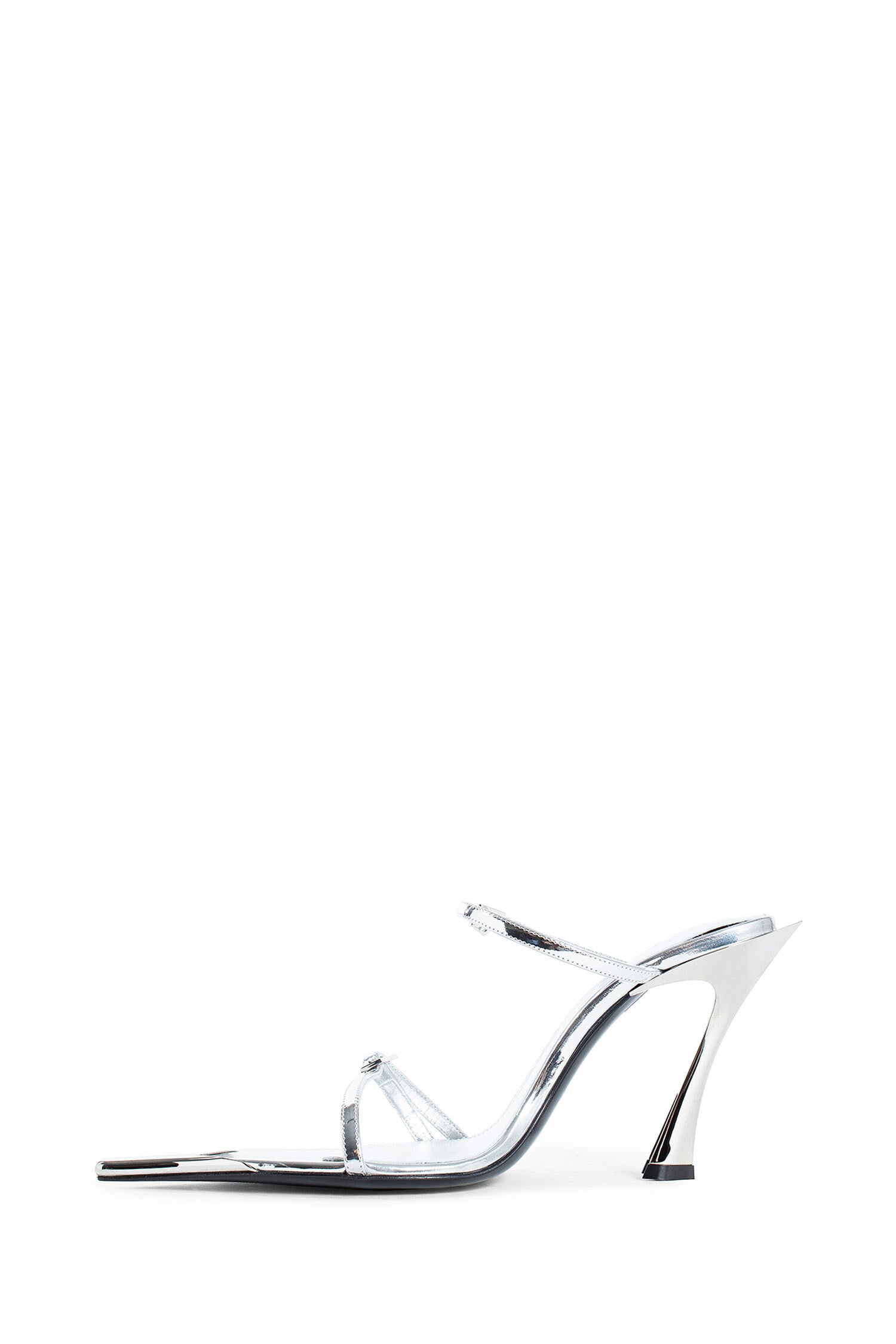Antonioli MUGLER WOMAN SILVER MULES