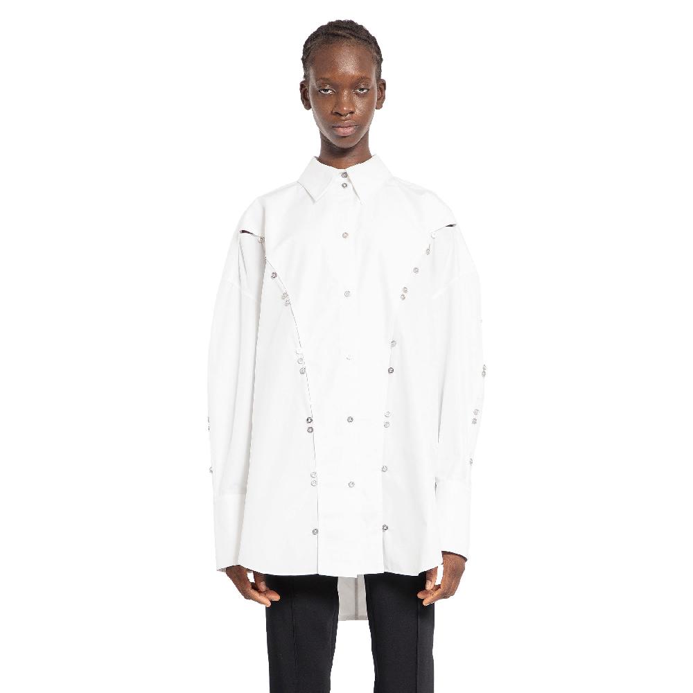 Antonioli MUGLER WOMAN WHITE SHIRTS