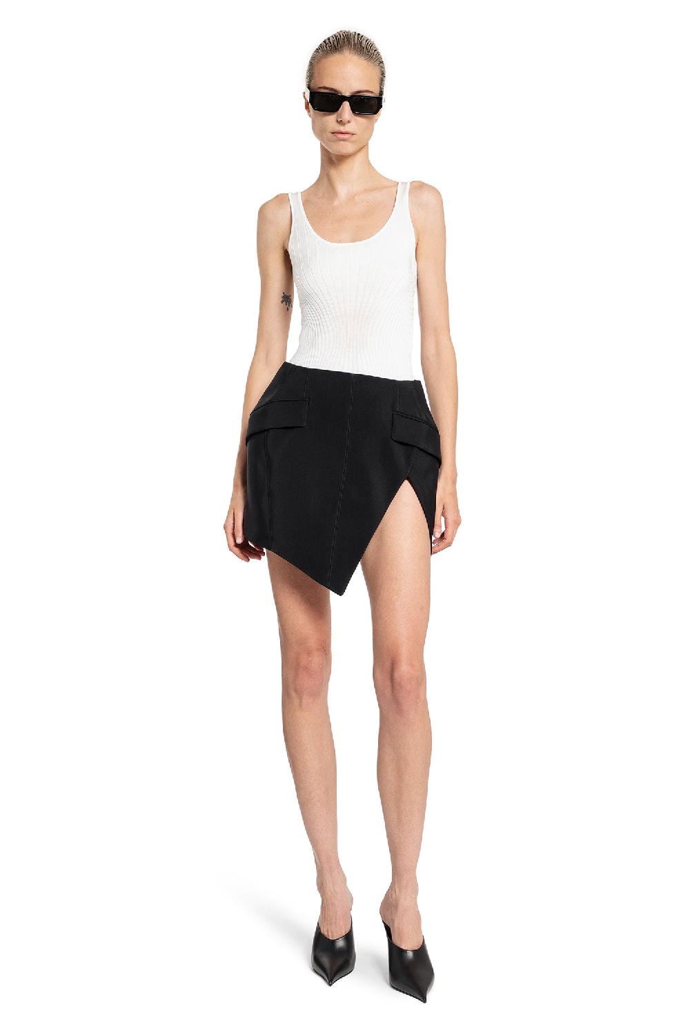 Antonioli MUGLER WOMAN WHITE T-SHIRTS & TANK TOPS
