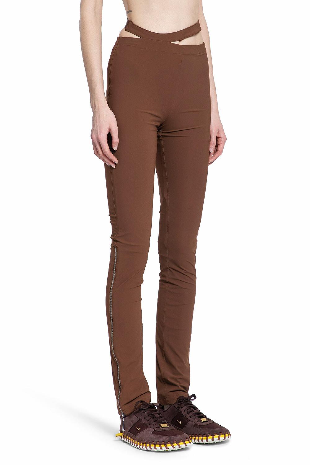 Antonioli NIKE WOMAN BROWN TROUSERS