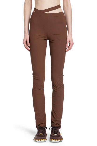 Antonioli NIKE WOMAN BROWN TROUSERS