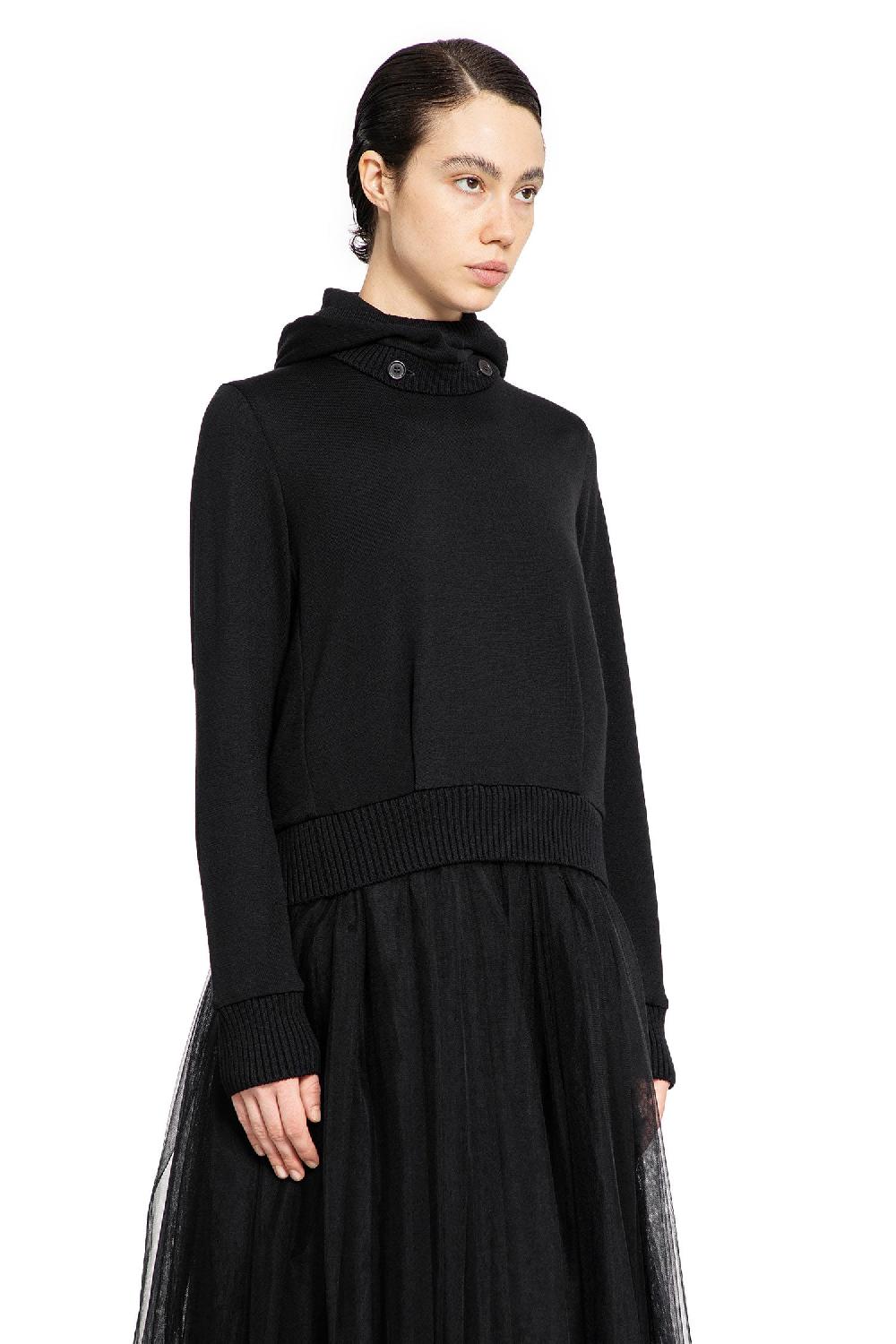 Antonioli NOIR KEI NINOMIYA WOMAN BLACK KNITWEAR