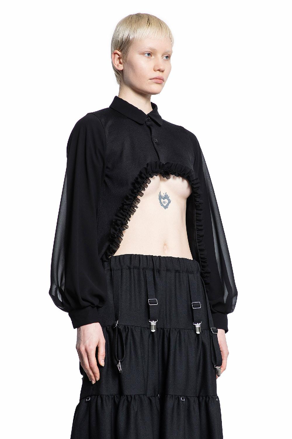 Antonioli NOIR KEI NINOMIYA WOMAN BLACK SHIRTS